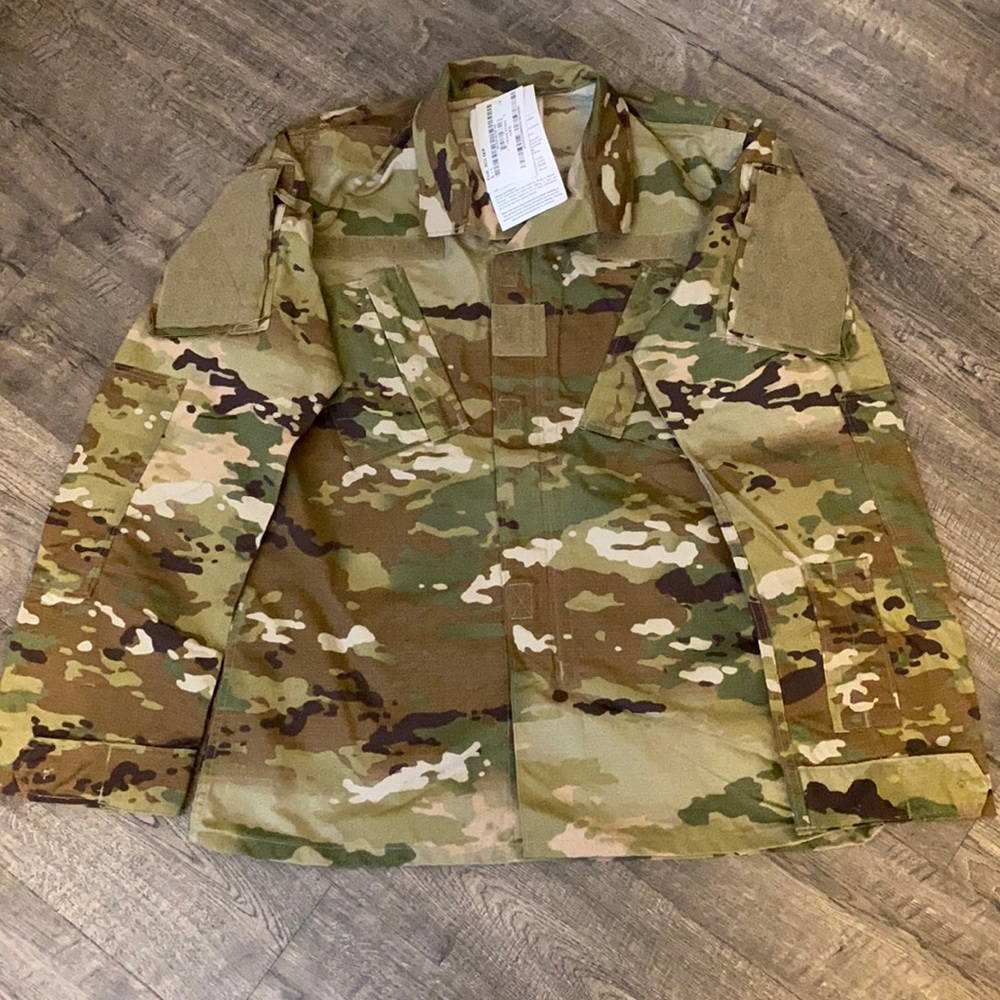 Men's Military Field Jacket in MultiCam Camouflage